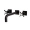 Kingston Brass KS6025BEX Wall Mount Tub Faucet, Oil Rubbed Bronze KS6025BEX - alternate 1